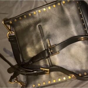 Michael kors leather crossbody bag